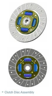 clutch  disc and cover from VALEO